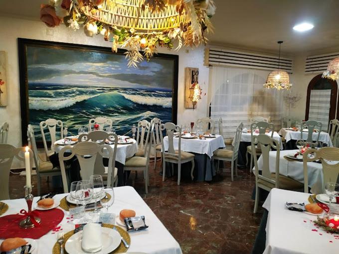 Hostal Quinto Pino Чипиона Экстерьер фото